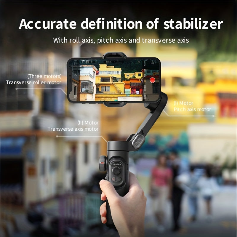 Handheld-Gimbal-Stabilisator für Smartphones (3-Achsen)