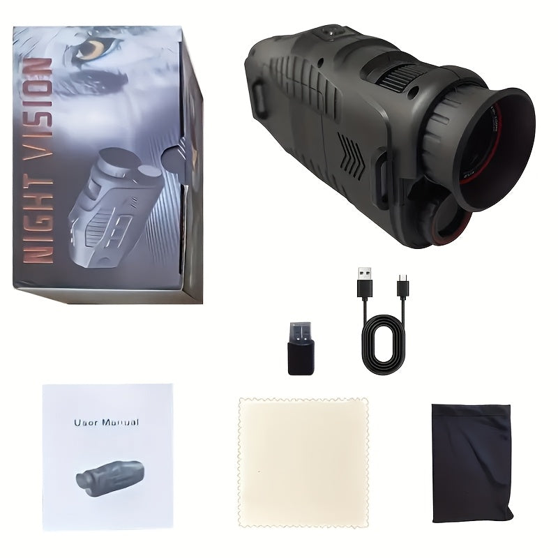 10-fach digitaler Infrarot-Monokular mit LED-Licht