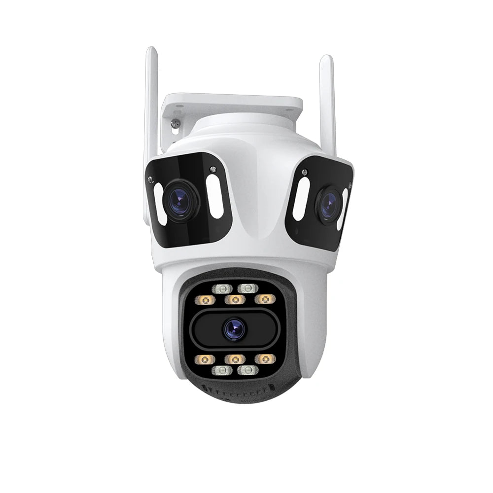 Drei-Linsen 6K HD Outdoor WLAN-Überwachungskamera