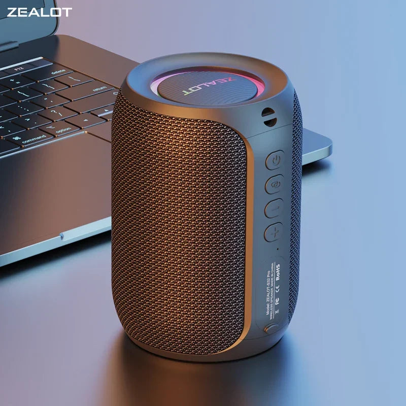 Wasserdichter Bluetooth-Lautsprecher (Schwarz)