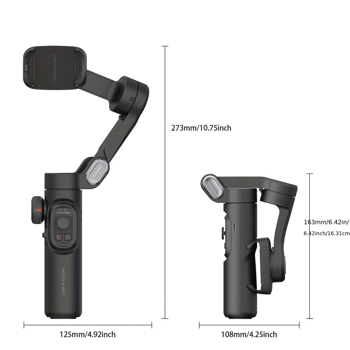 Handheld-Gimbal-Stabilisator für Smartphones (3-Achsen)