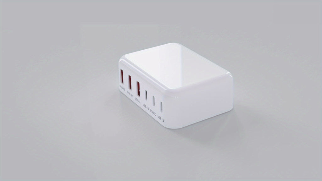 6-Port USB-C-Schnellladegerät
