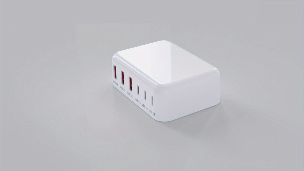 6-Port USB-C-Schnellladegerät